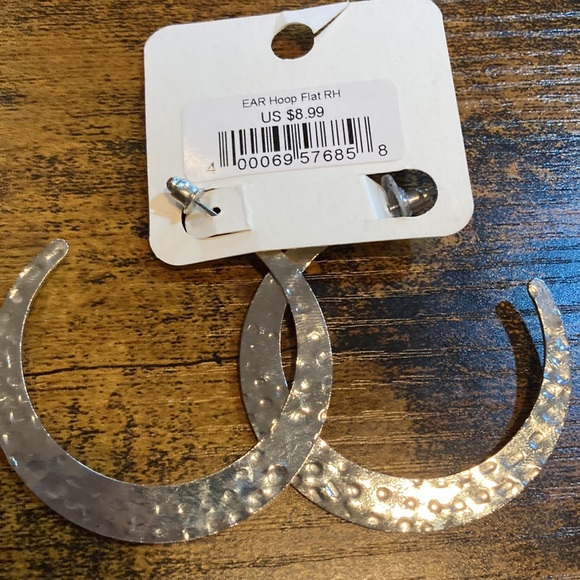 Attic Salt 2” Hoop Earrings - Picture 2 of 4